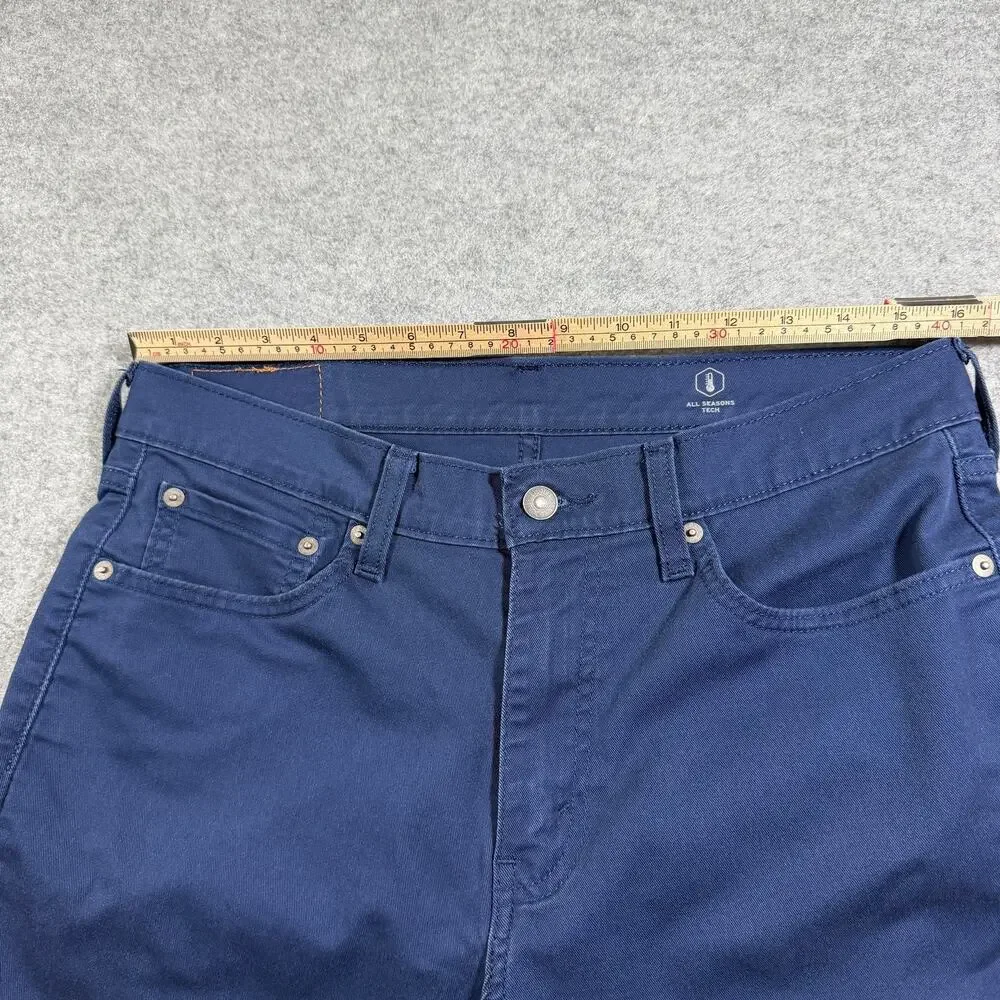 Levi's 541 Athletic Taper Jeans Mens 32x32 Navy Blue Stretch Denim Red Tab